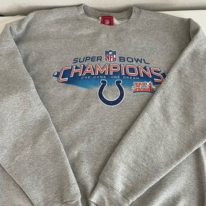 Official NFL Colts vintage Superbowl Sweater